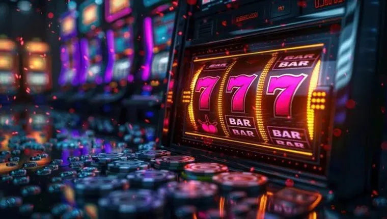 Roulette wheel spinning