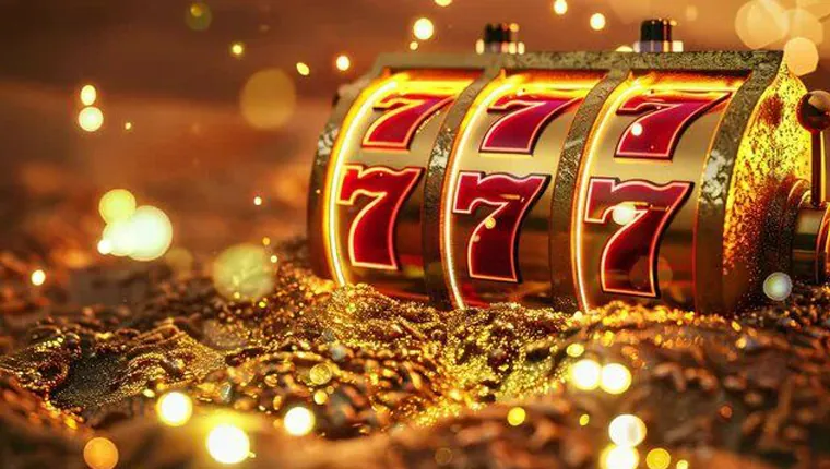 Futuristic slot game interface